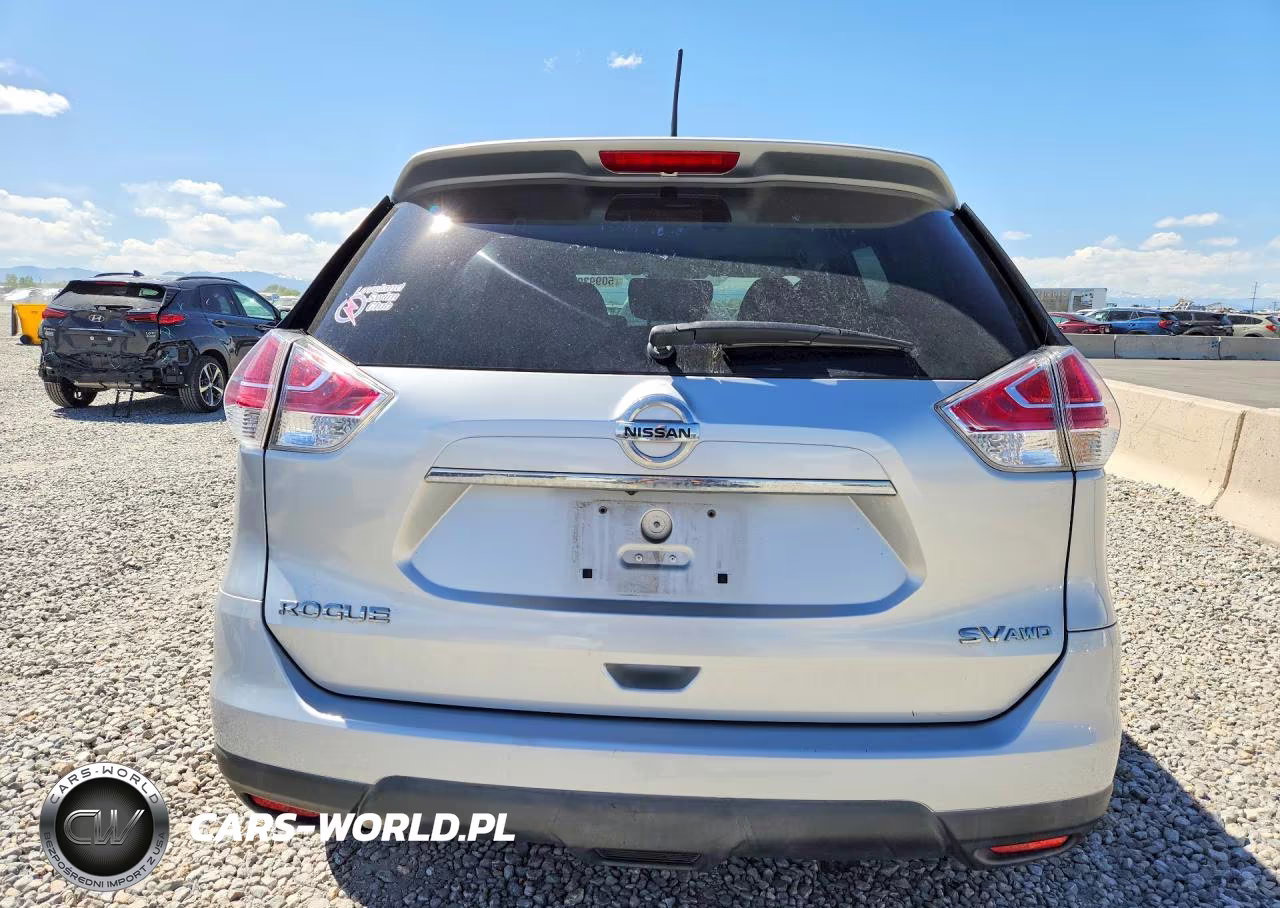 2015 Nissan Rogue Sv VIN:KNMAT2MV4FP506170 - 6