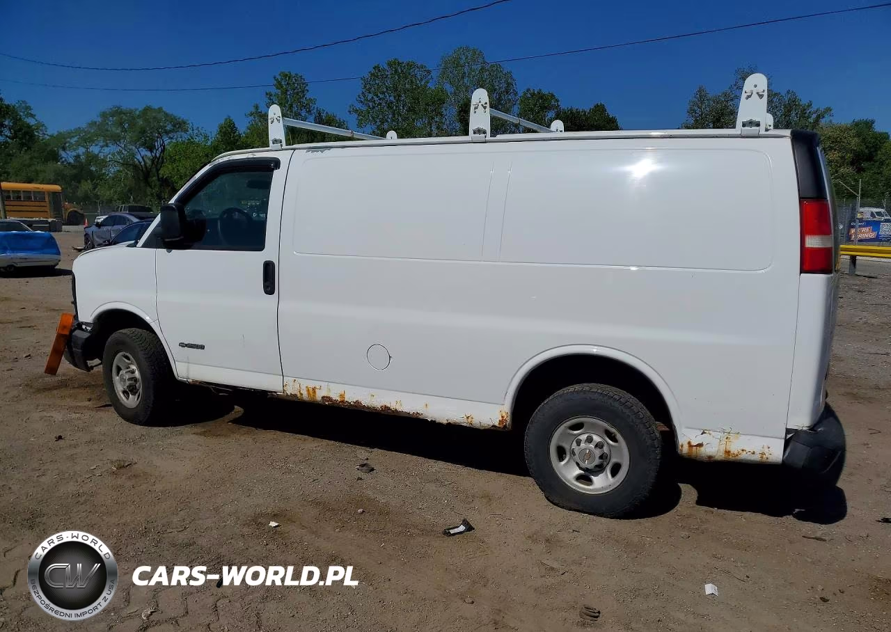 2005 Chevrolet Express G2500 VIN:1GCGG25V651115147 - 2
