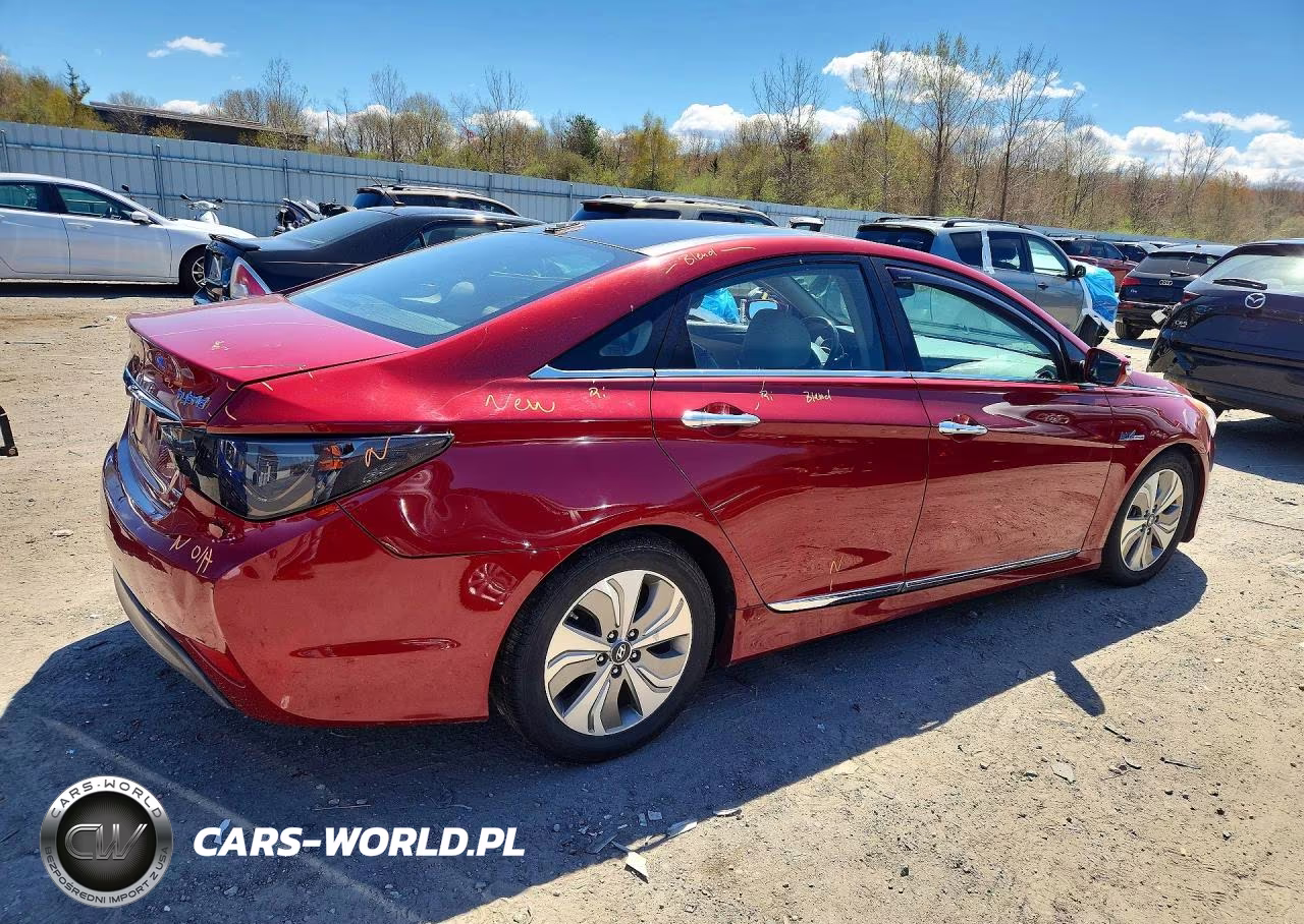 2014 Hyundai Sonata Hybrid VIN:KMHEC4A43EA109765 - 3