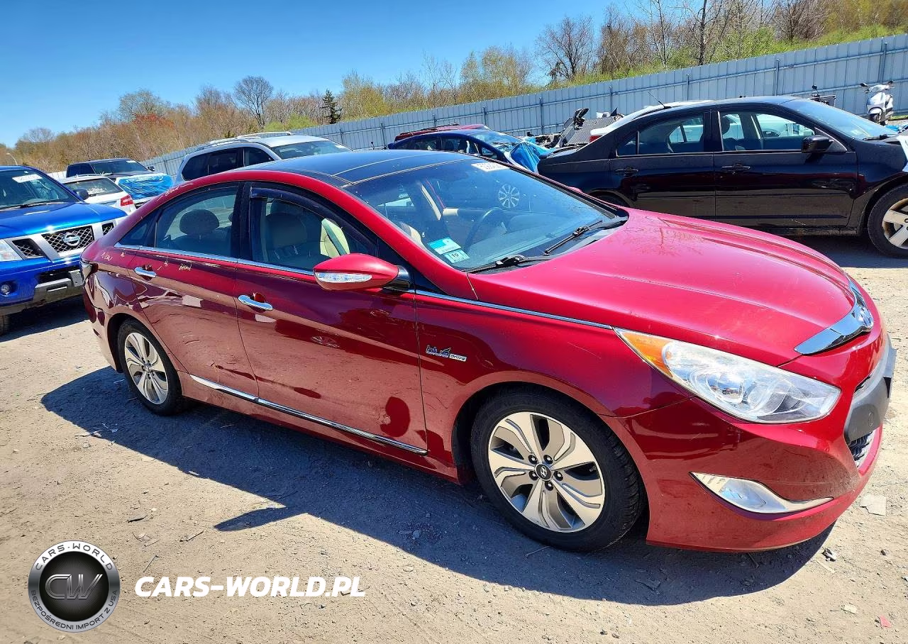 2014 Hyundai Sonata Hybrid VIN:KMHEC4A43EA109765 - 4