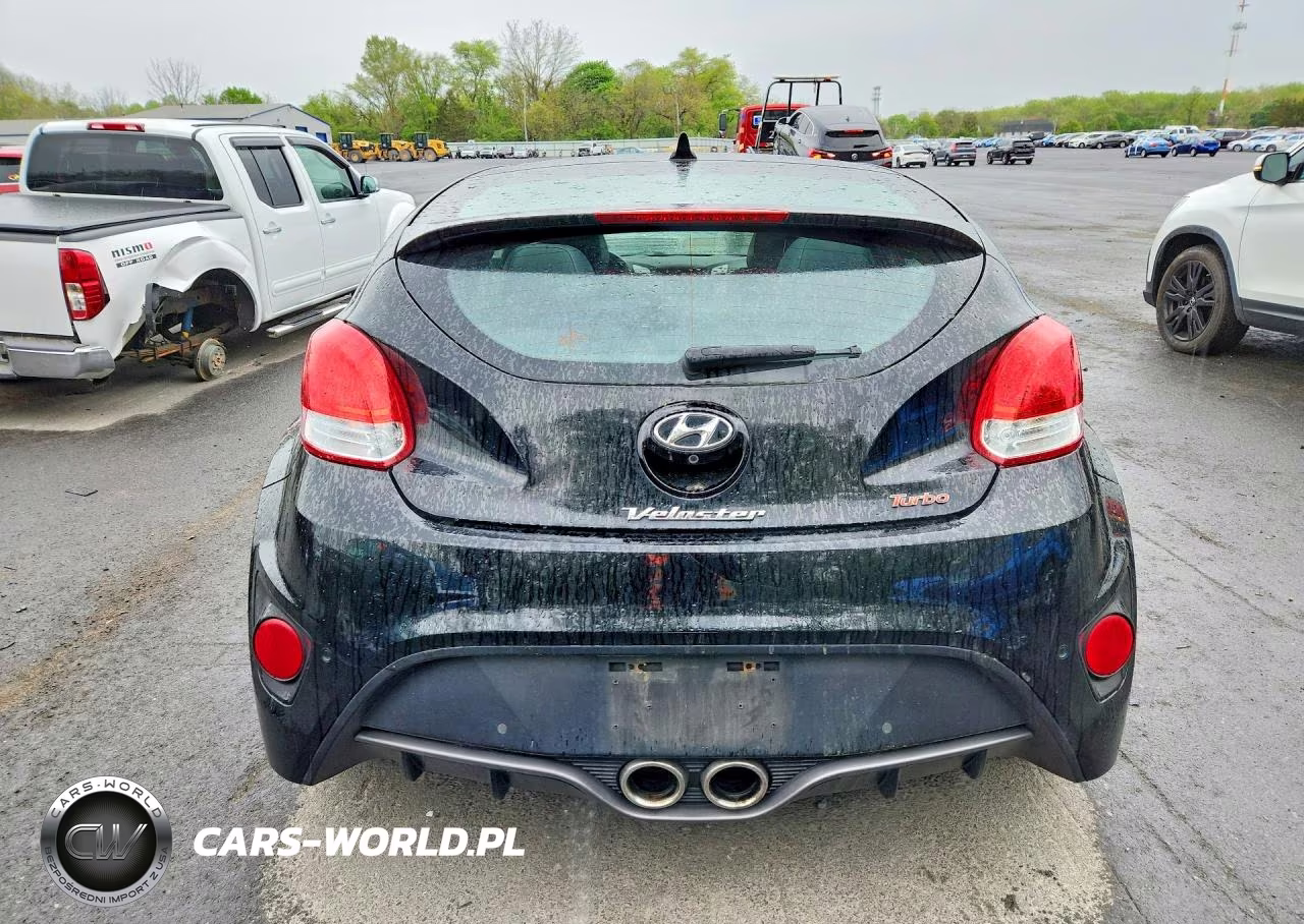 2013 Hyundai Veloster Turbo VIN:KMHTC6AE3DU083077 - 6