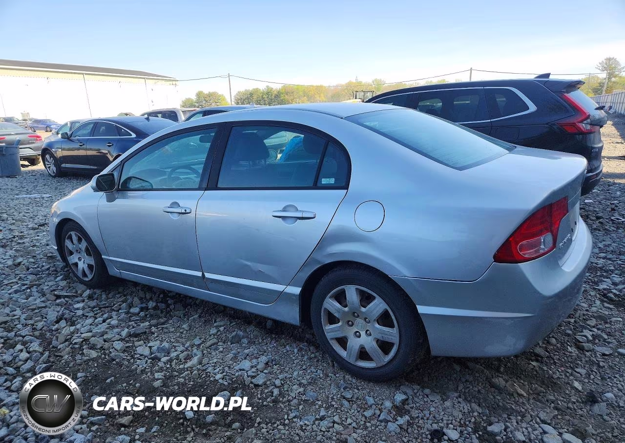 2007 Honda Civic Lx VIN:1HGFA16597L037123 - 2