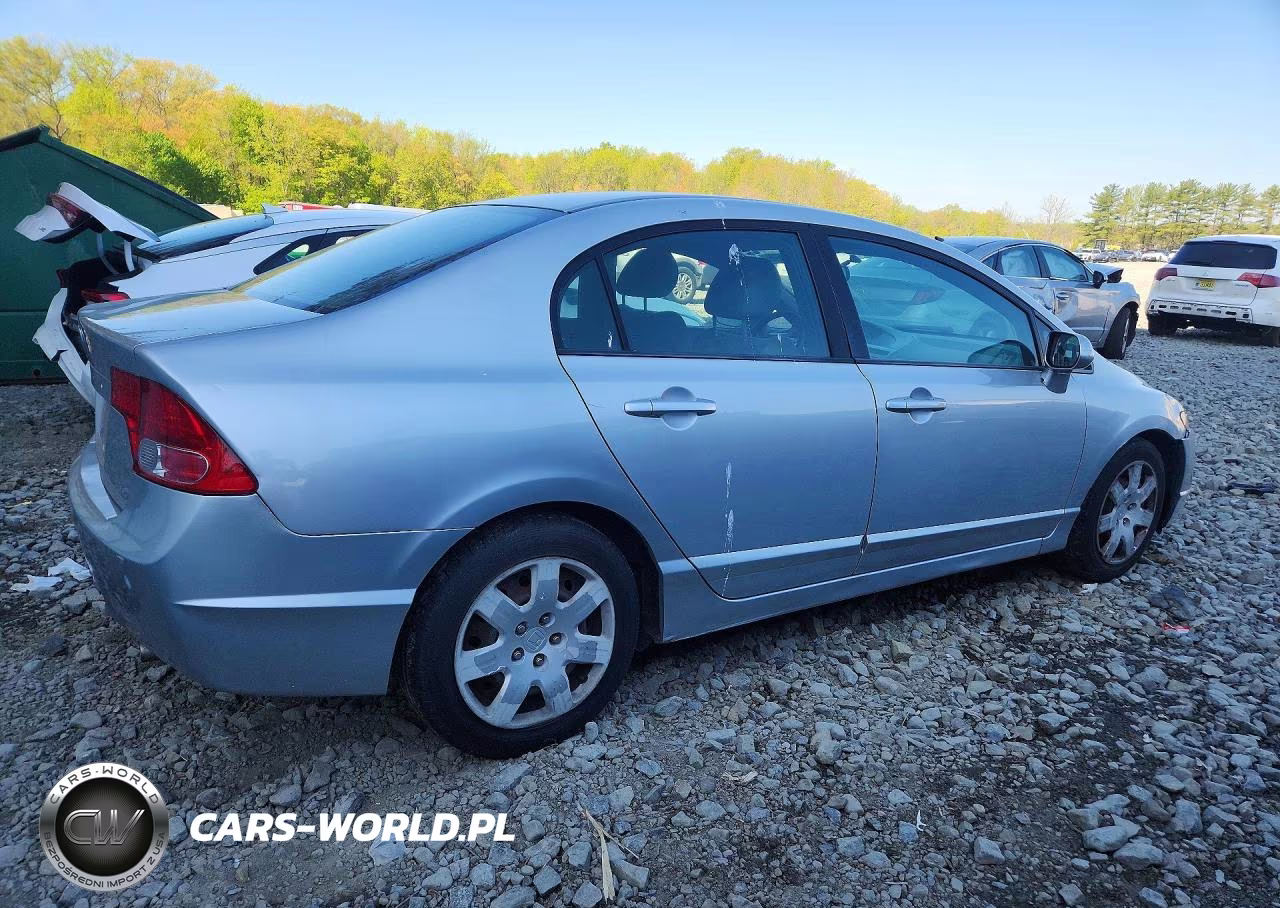 2007 Honda Civic Lx VIN:1HGFA16597L037123 - 3