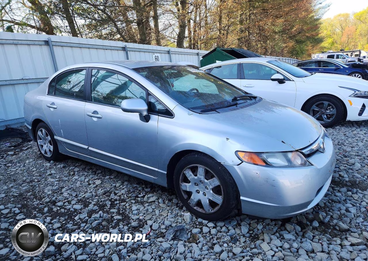 2007 Honda Civic Lx VIN:1HGFA16597L037123 - 4