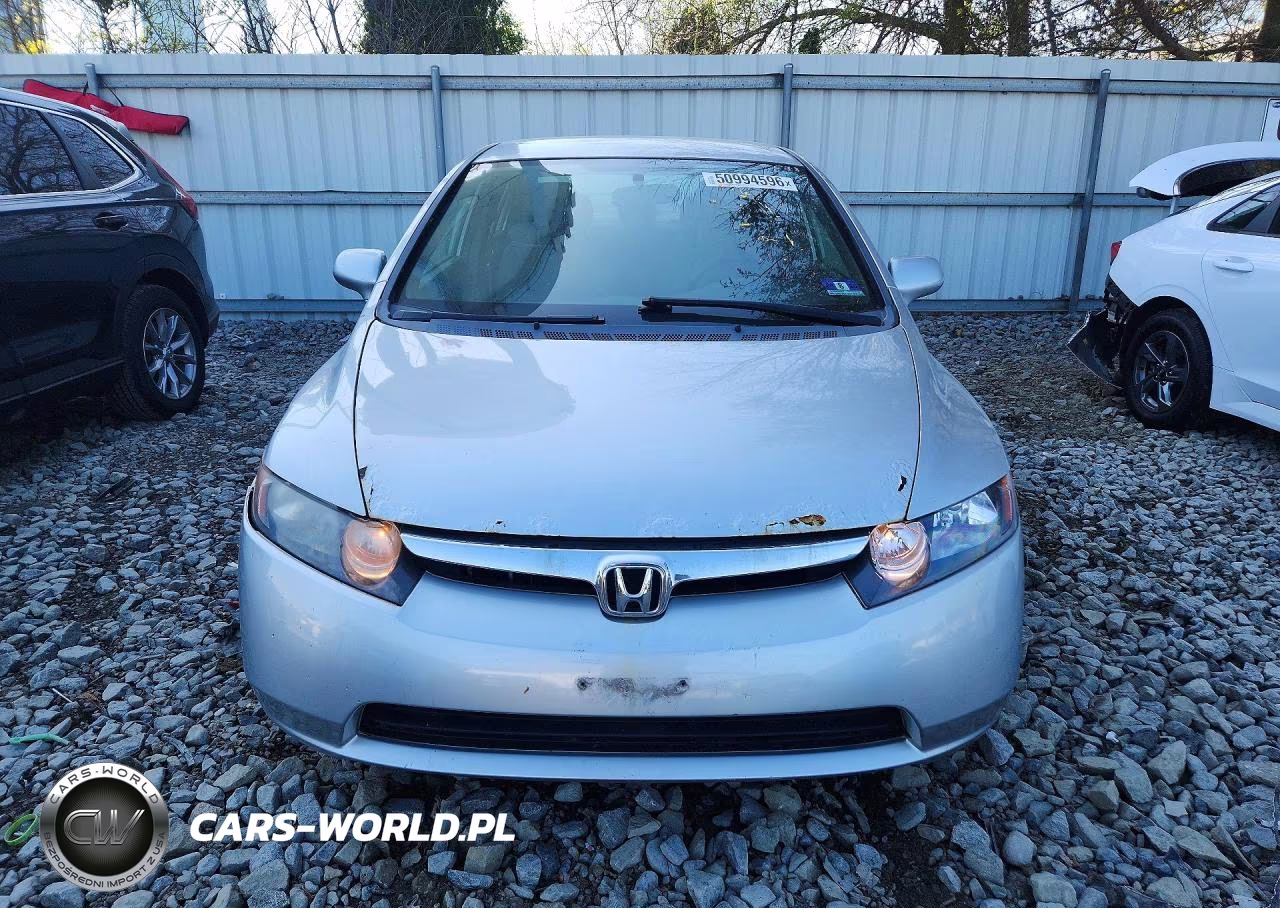 2007 Honda Civic Lx VIN:1HGFA16597L037123 - 5