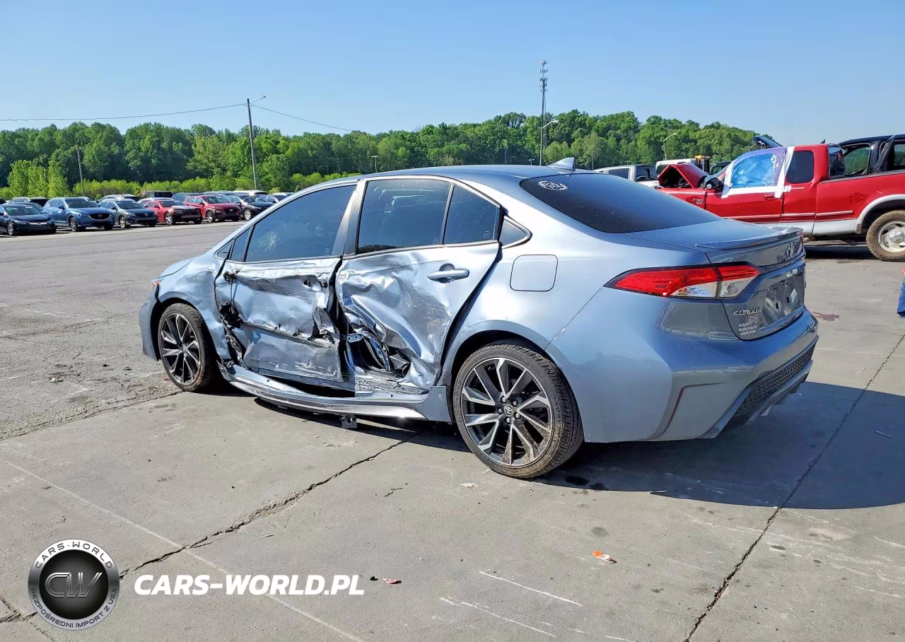 2022 Toyota Corolla Se VIN:JTDS4MCE1NJ096122 - 2