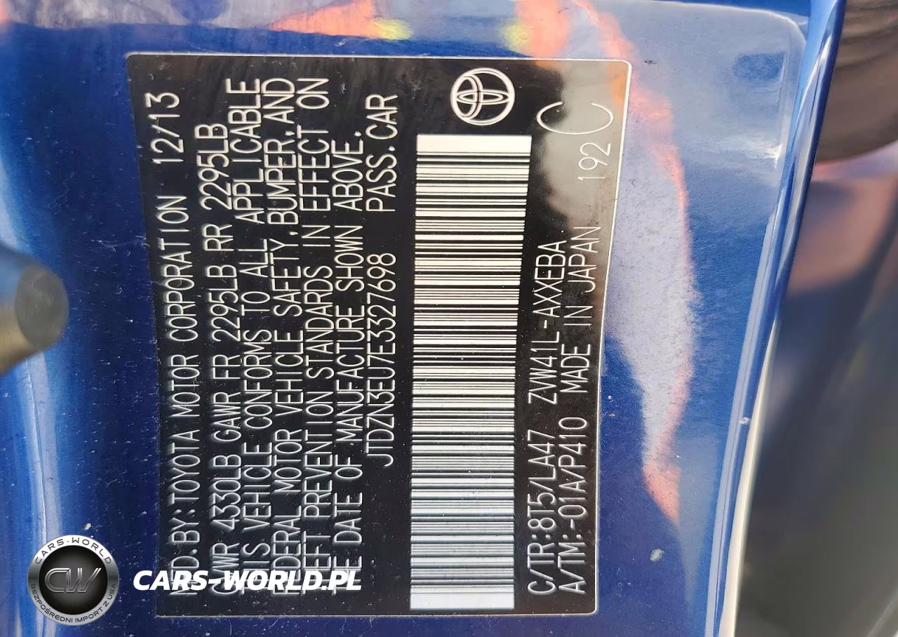 2014 Toyota Prius V Five VIN:JTDZN3EU7E3327698 - 14