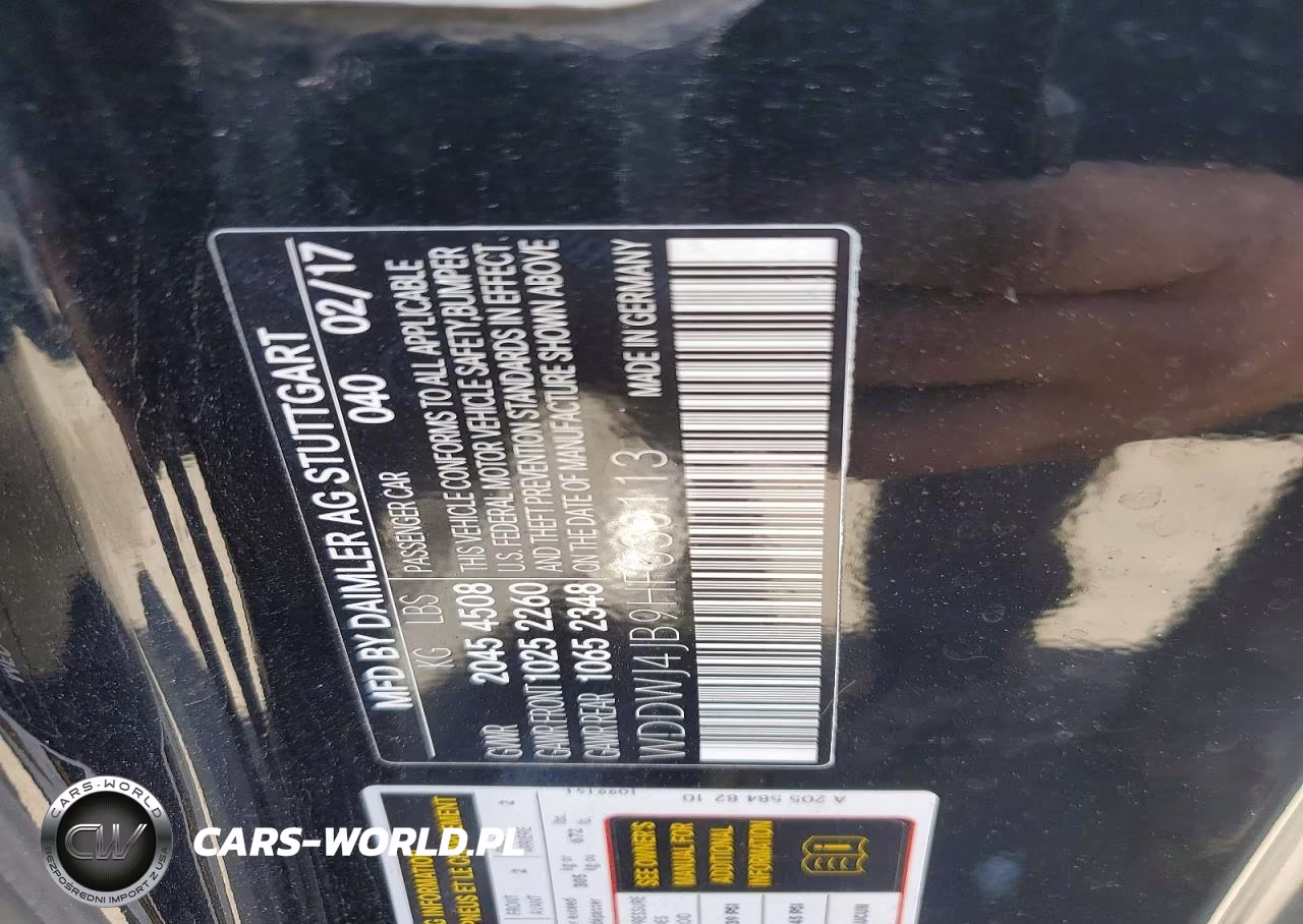 2017 Mercedes Benz C 300 VIN:WDDWJ4JB9HF538113 - 12