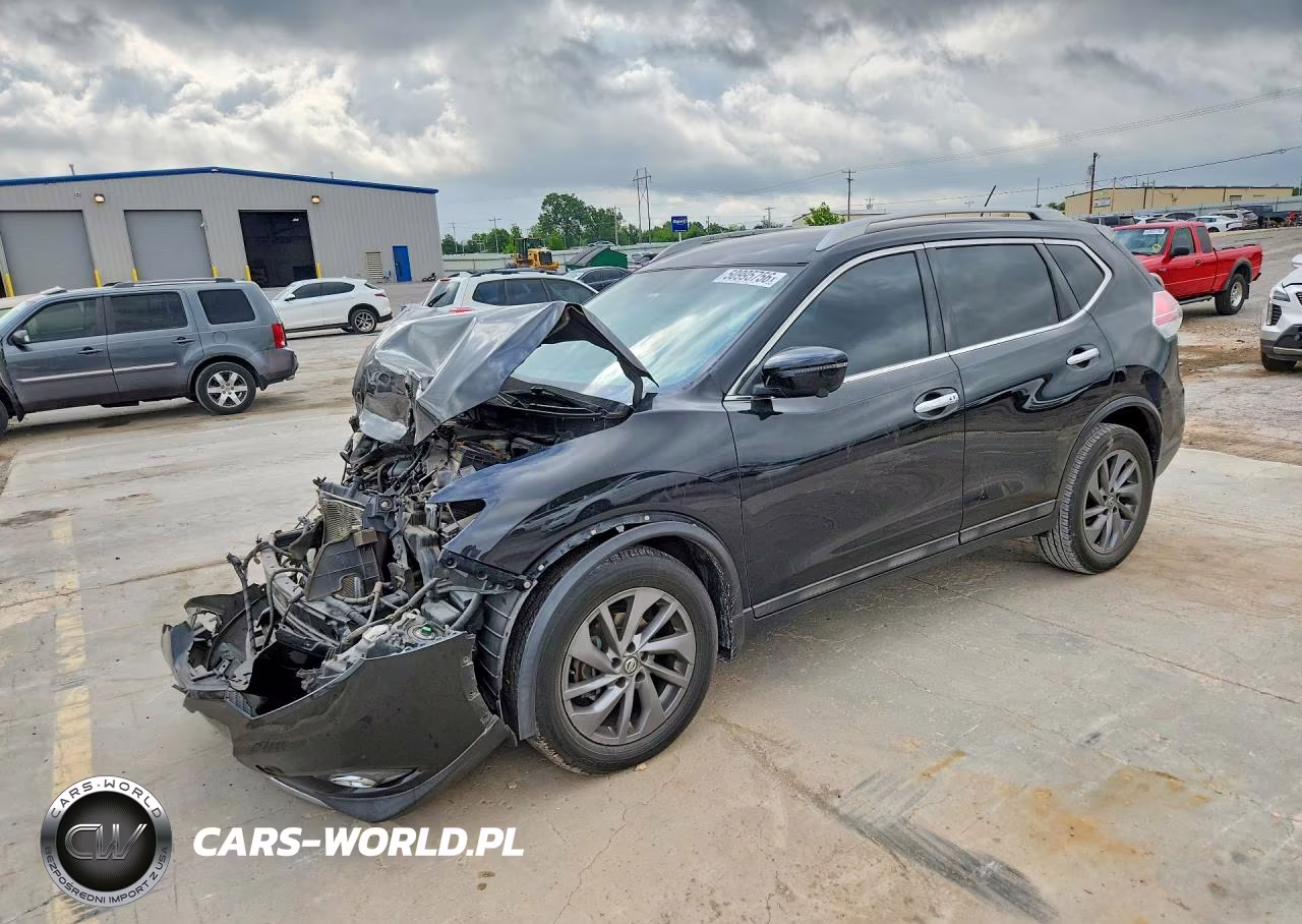 2016 Nissan Rogue Sl VIN:5N1AT2MT3GC741730 - 1