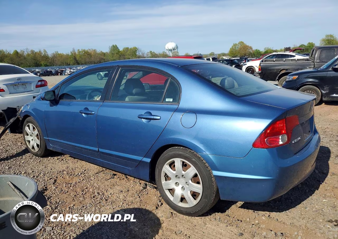 2007 Honda Civic Lx VIN:1HGFA16587L055502 - 2