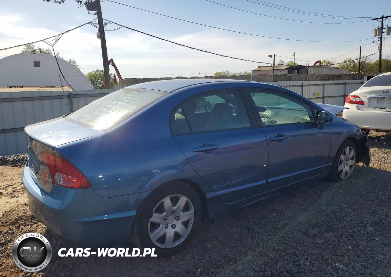 2007 Honda Civic Lx VIN:1HGFA16587L055502 - 3