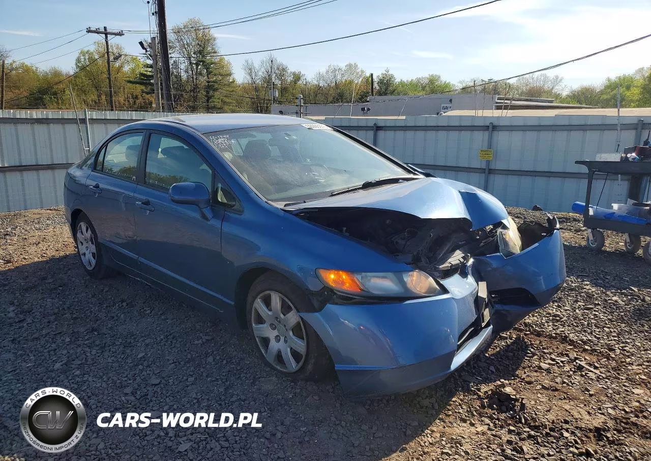 2007 Honda Civic Lx VIN:1HGFA16587L055502 - 4