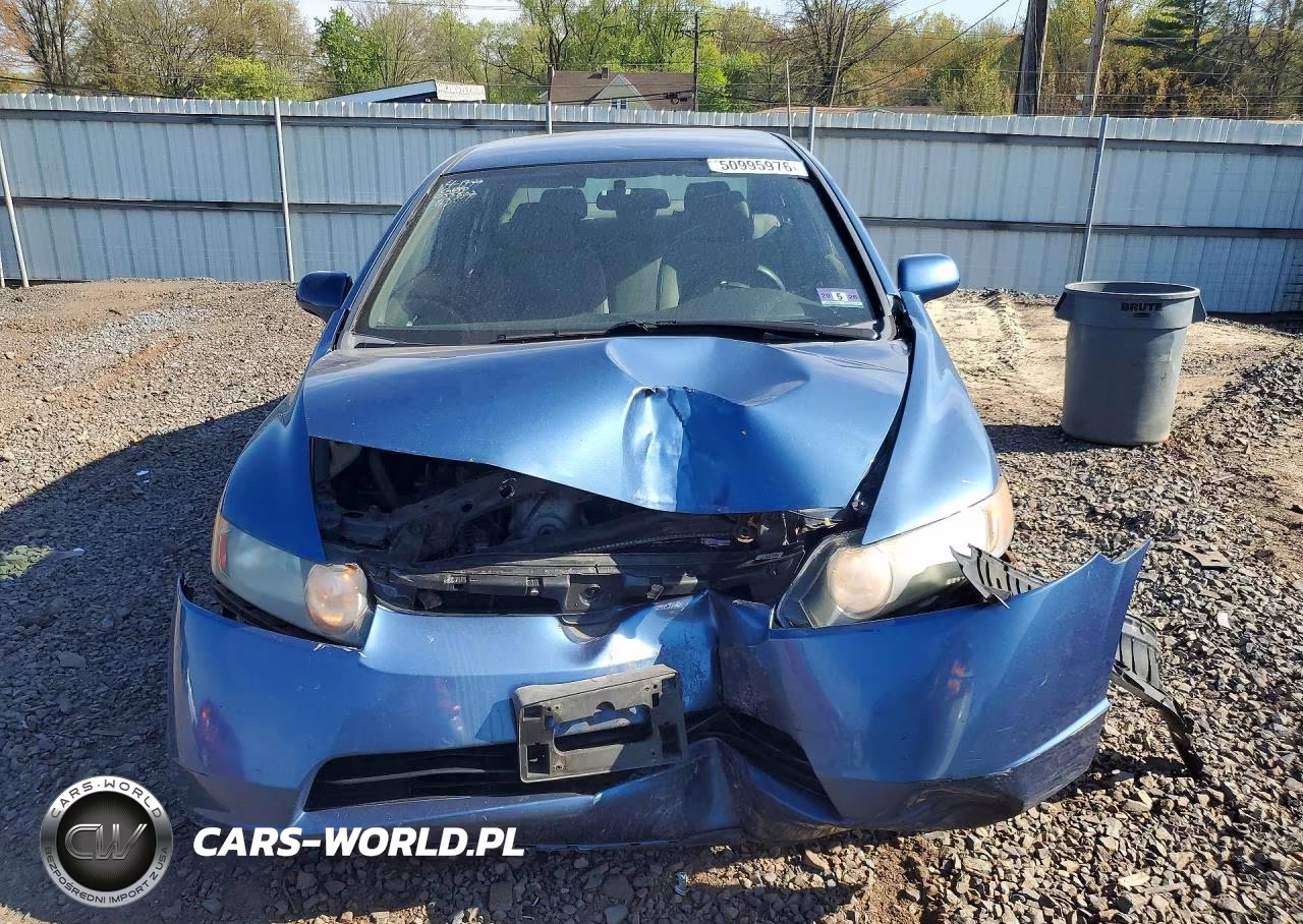 2007 Honda Civic Lx VIN:1HGFA16587L055502 - 5