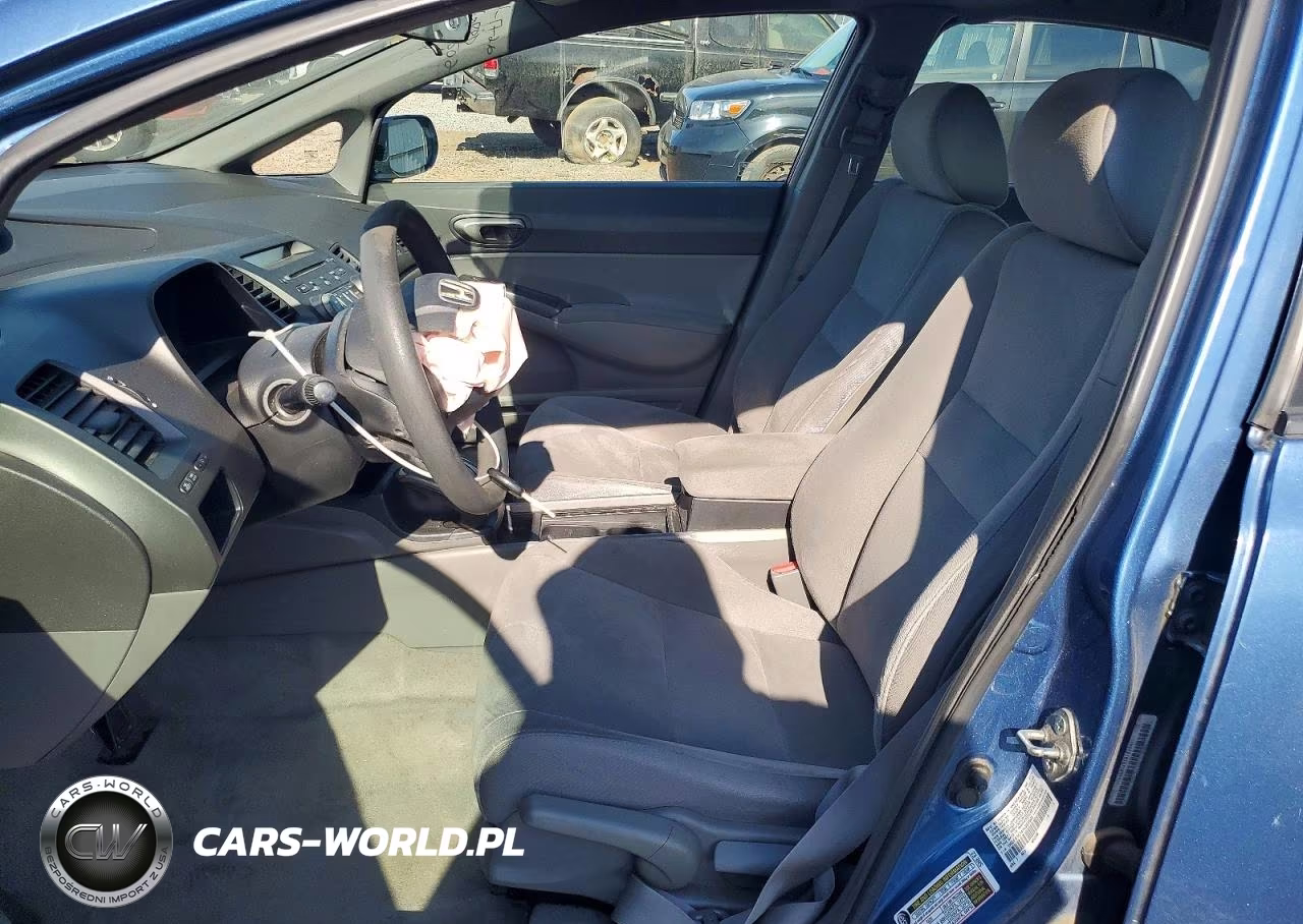 2007 Honda Civic Lx VIN:1HGFA16587L055502 - 7