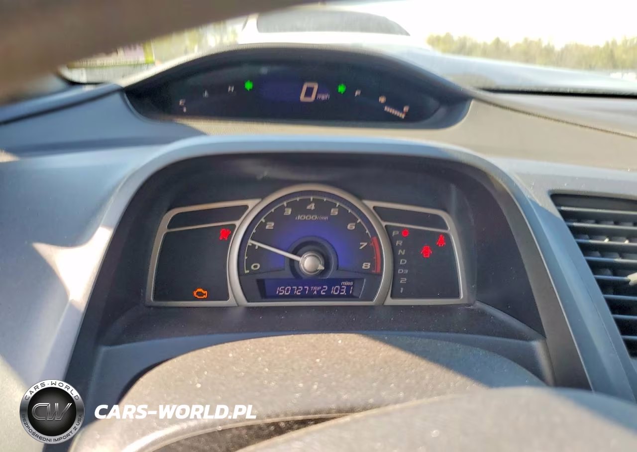 2007 Honda Civic Lx VIN:1HGFA16587L055502 - 9