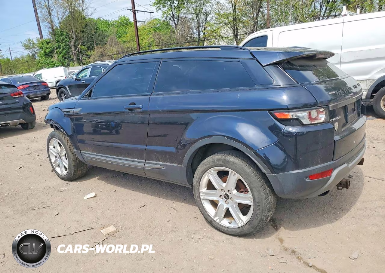 2012 Land Rover Range Rover Evoque Pure Plus VIN:SALVP1BG3CH611625 - 2