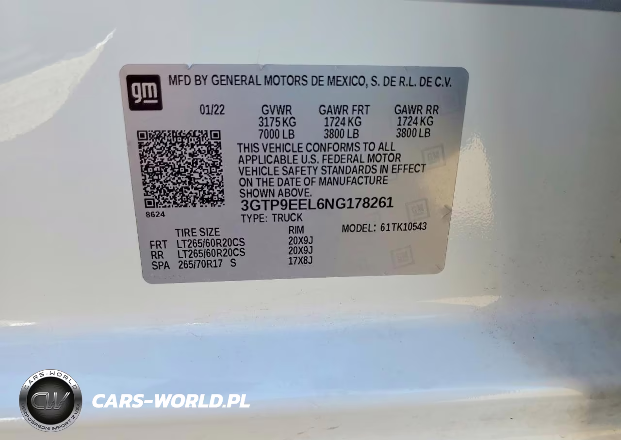 2022 GMC Sierra Limited K1500 At4 VIN:3GTP9EEL6NG178261 - 12