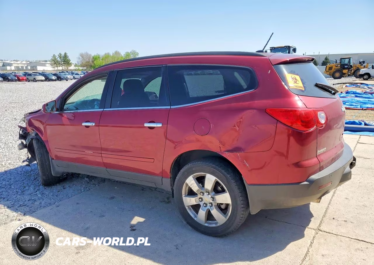 2011 Chevrolet Traverse Lt VIN:1GNKRGEDXBJ359346 - 2