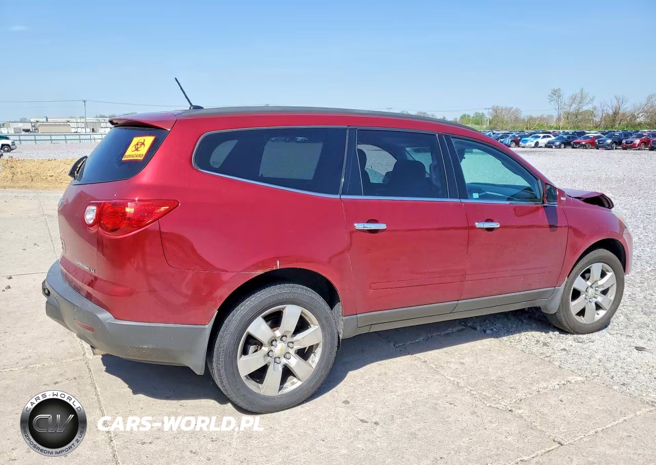 2011 Chevrolet Traverse Lt VIN:1GNKRGEDXBJ359346 - 3