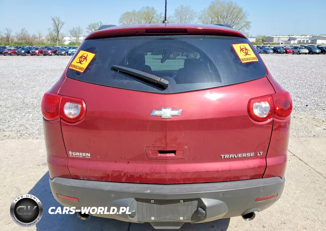 2011 Chevrolet Traverse Lt VIN:1GNKRGEDXBJ359346 - 6