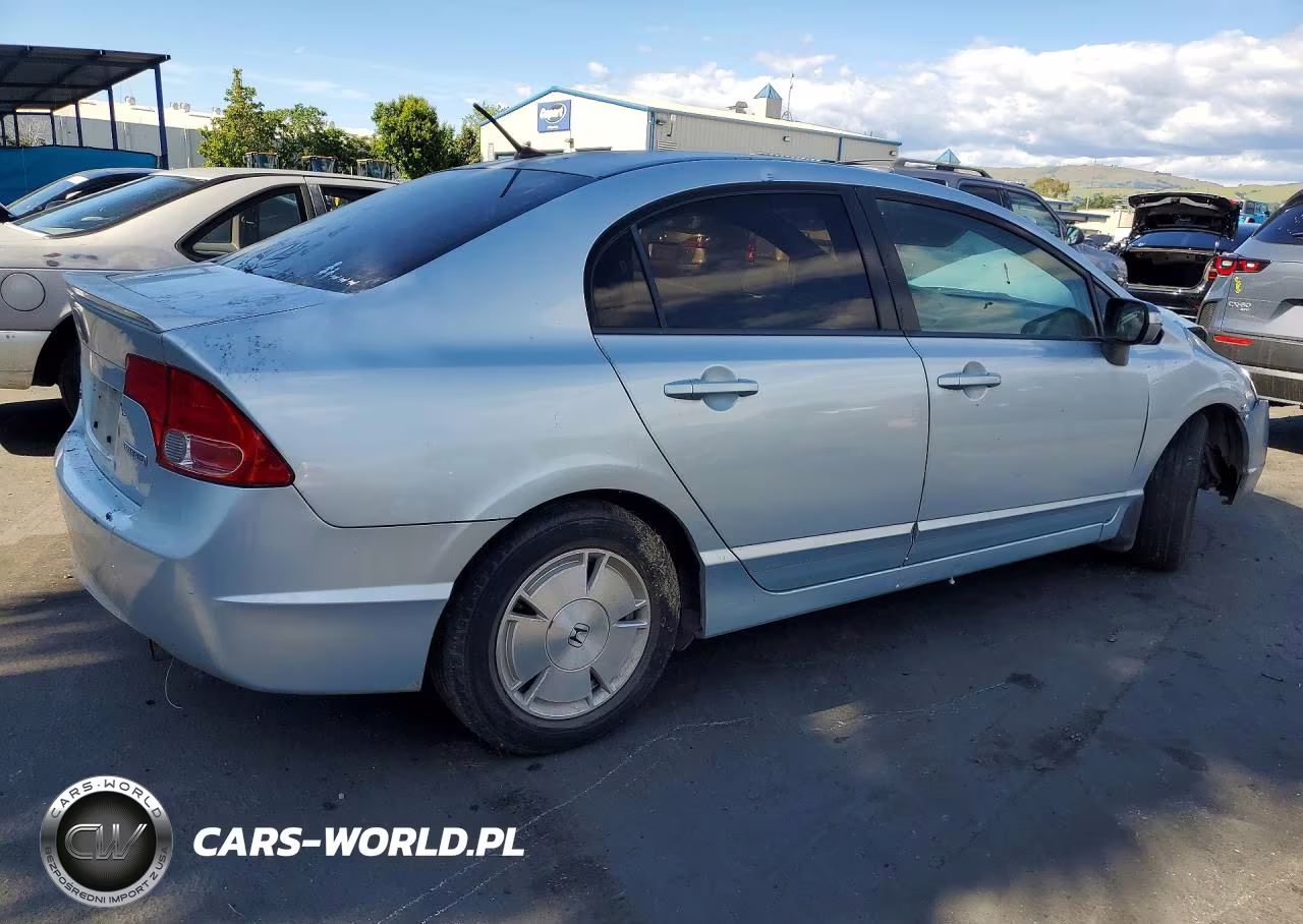 2008 Honda Civic Hybrid VIN:JHMFA362X8S011099 - 3