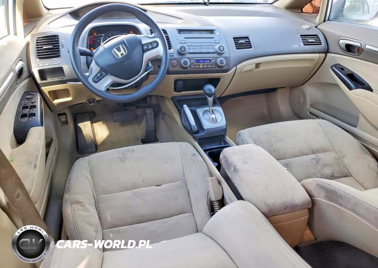 2008 Honda Civic Hybrid VIN:JHMFA362X8S011099 - 8