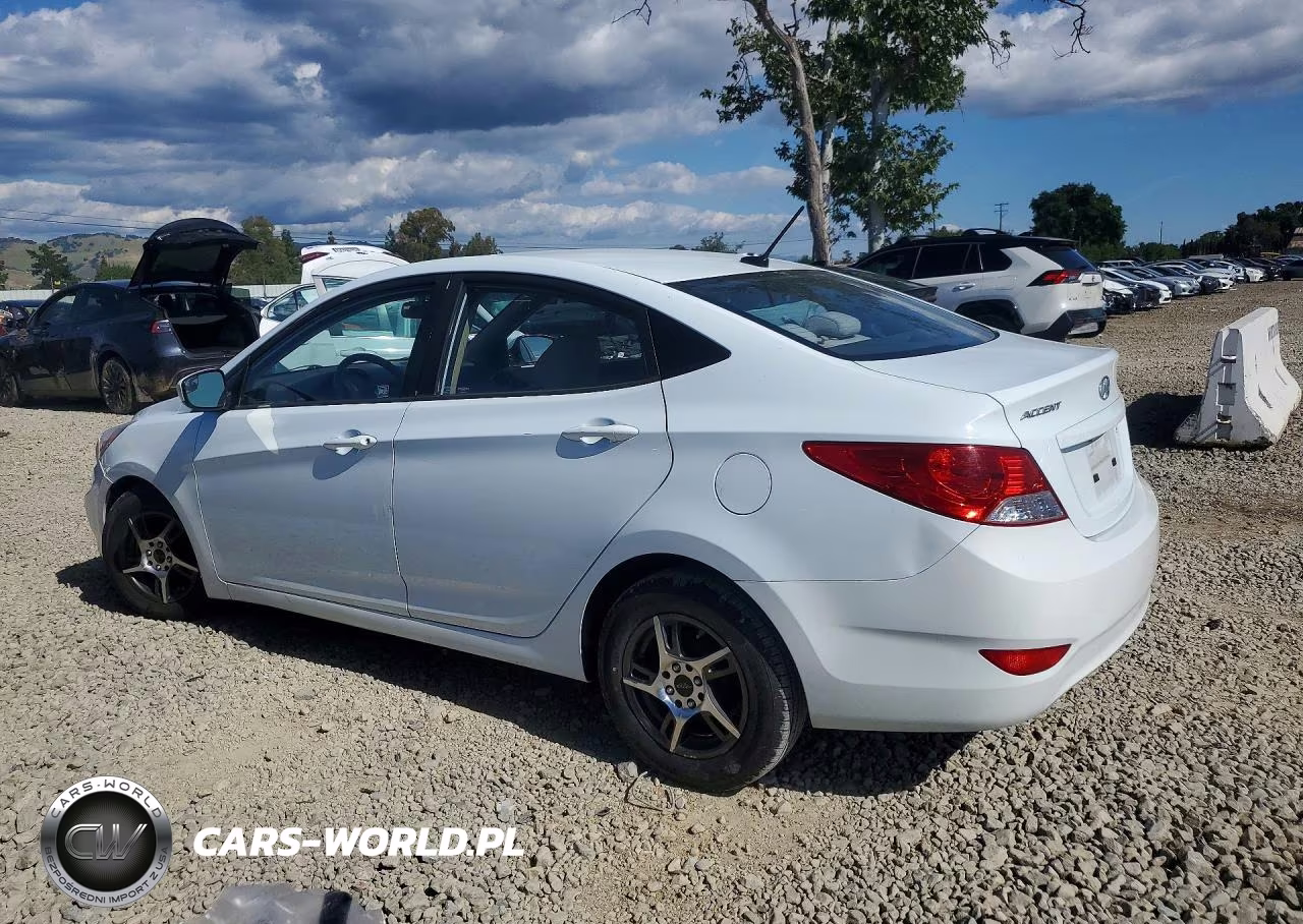2014 Hyundai Accent Gls VIN:KMHCT4AE1EU644608 - 2