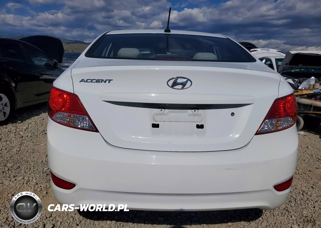 2014 Hyundai Accent Gls VIN:KMHCT4AE1EU644608 - 6