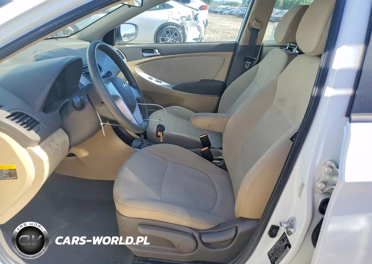 2014 Hyundai Accent Gls VIN:KMHCT4AE1EU644608 - 7