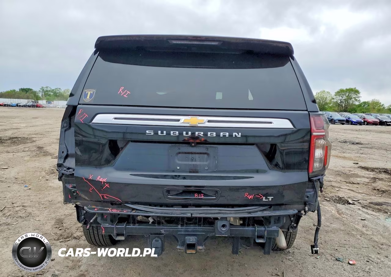2021 Chevrolet Suburban K1500 Lt VIN:1GNSKCKD0MR363511 - 6