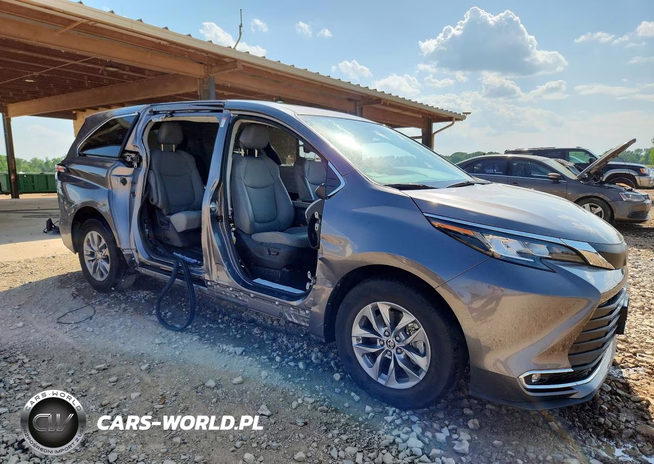 2022 Toyota Sienna Xle VIN:5TDYRKEC1NS125391 - 4