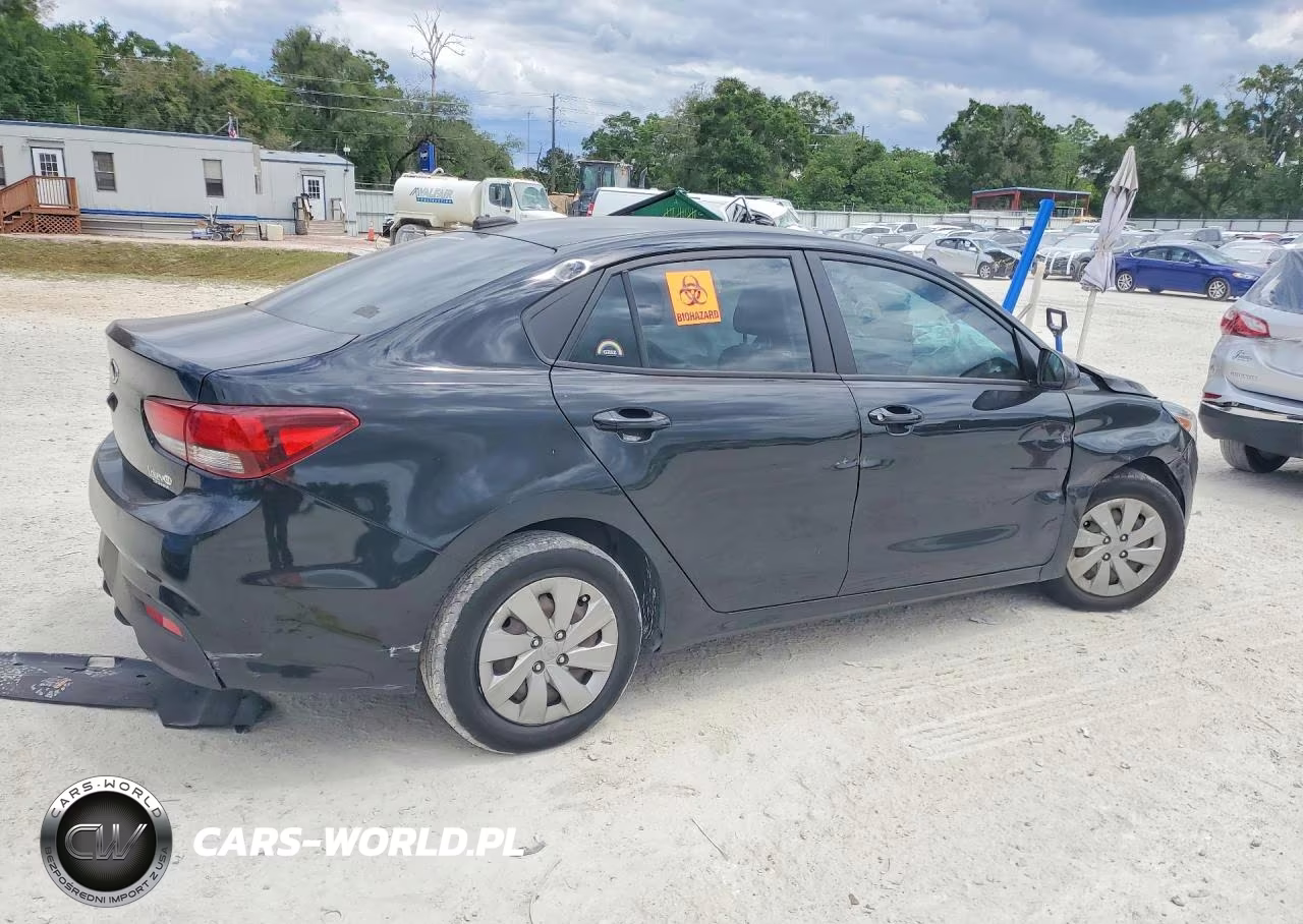 2020 Kia Rio Lx VIN:3KPA24AD7LE357646 - 3