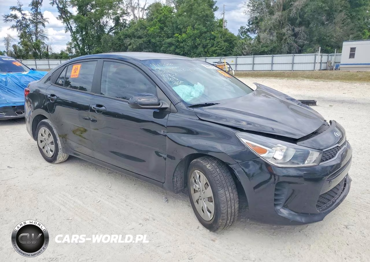 2020 Kia Rio Lx VIN:3KPA24AD7LE357646 - 4