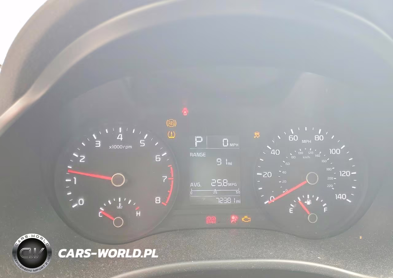 2020 Kia Rio Lx VIN:3KPA24AD7LE357646 - 9