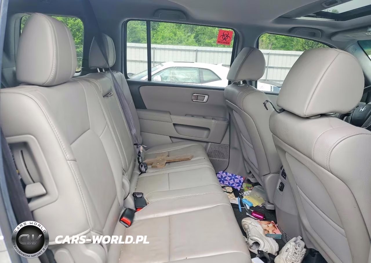 2013 Honda Pilot Exl VIN:5FNYF3H53DB027221 - 11