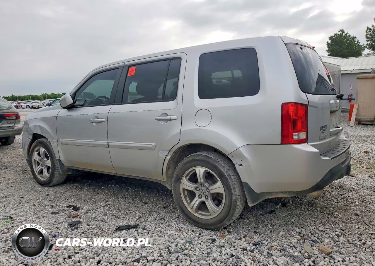 2013 Honda Pilot Exl VIN:5FNYF3H53DB027221 - 2