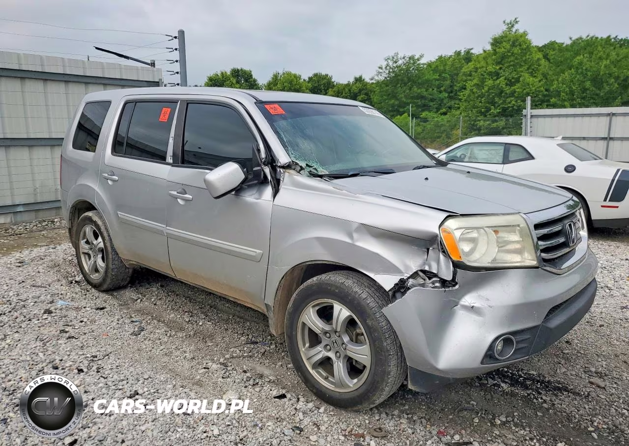 2013 Honda Pilot Exl VIN:5FNYF3H53DB027221 - 4