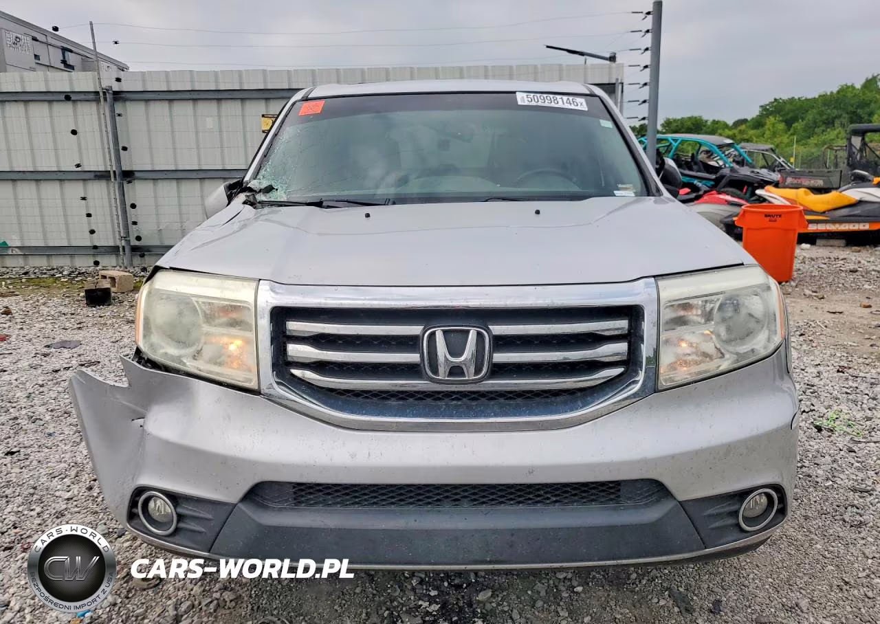 2013 Honda Pilot Exl VIN:5FNYF3H53DB027221 - 5