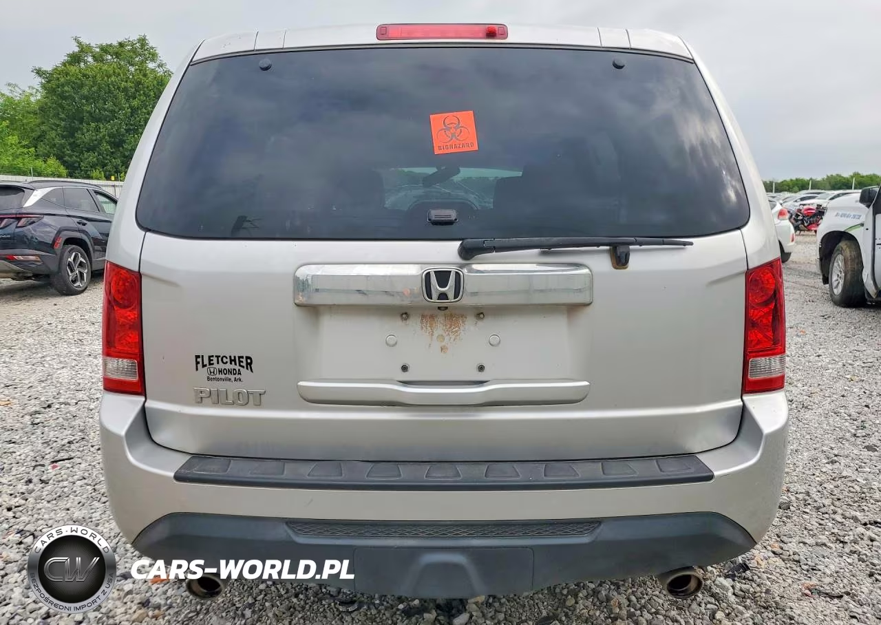 2013 Honda Pilot Exl VIN:5FNYF3H53DB027221 - 6