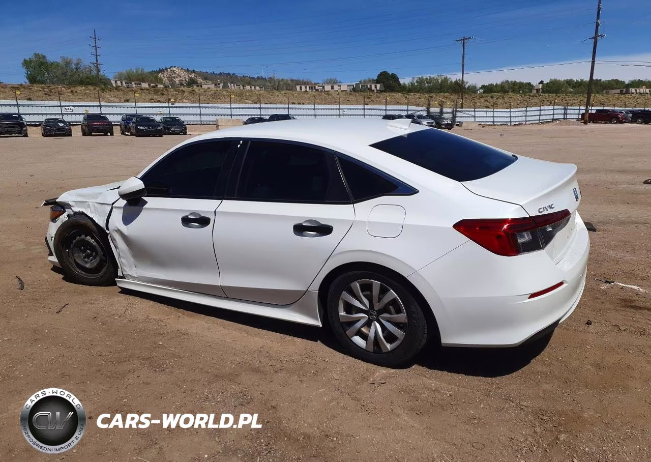 2022 Honda Civic Lx VIN:2HGFE2F25NH518531 - 2