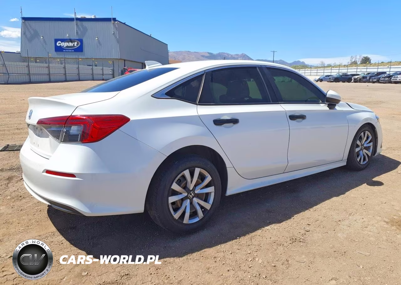 2022 Honda Civic Lx VIN:2HGFE2F25NH518531 - 3