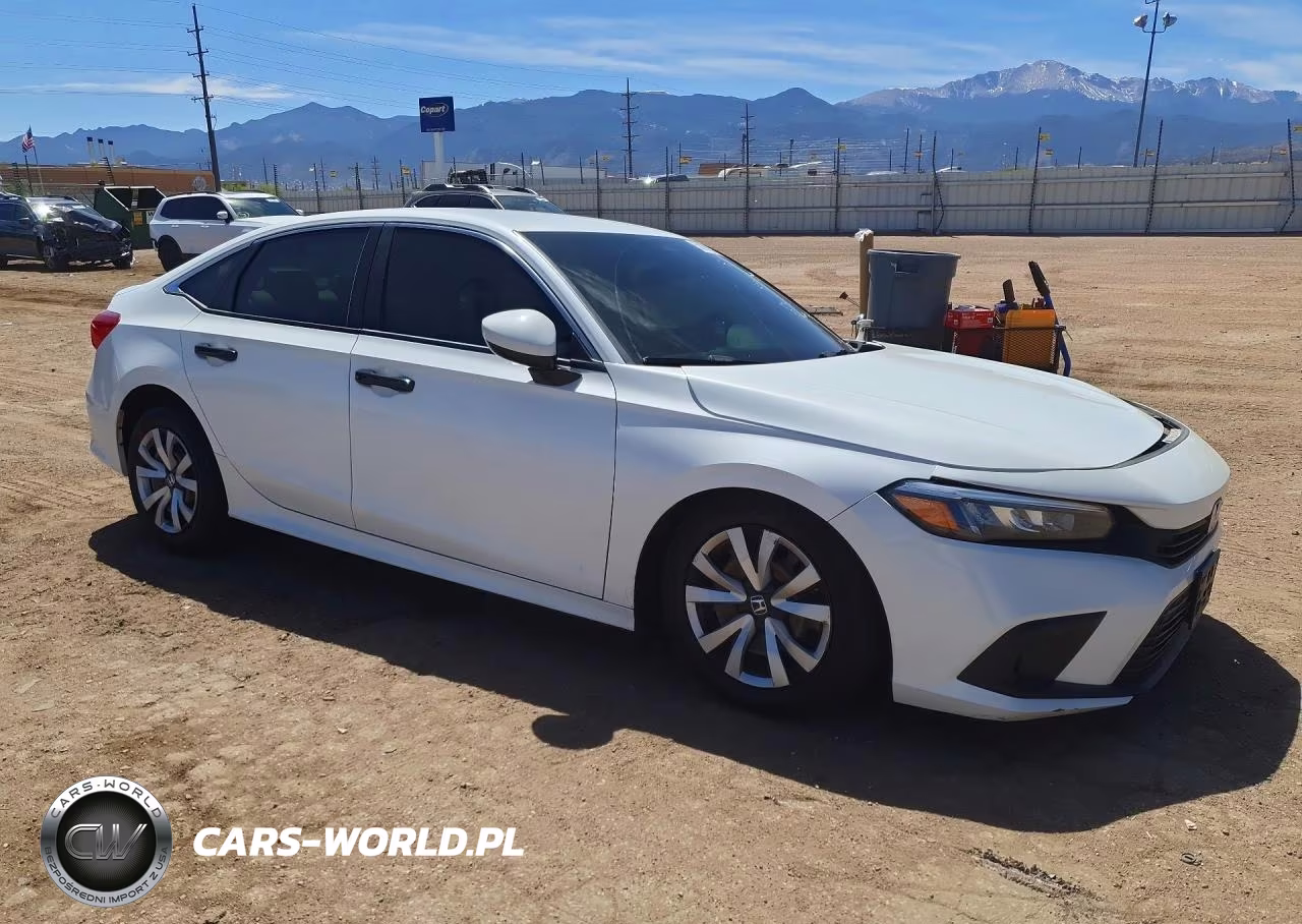 2022 Honda Civic Lx VIN:2HGFE2F25NH518531 - 4