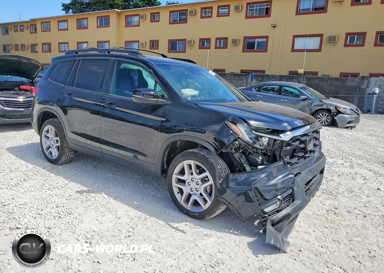 2024 Honda Passport Exl VIN:5FNYF8H59RB015580 - 4