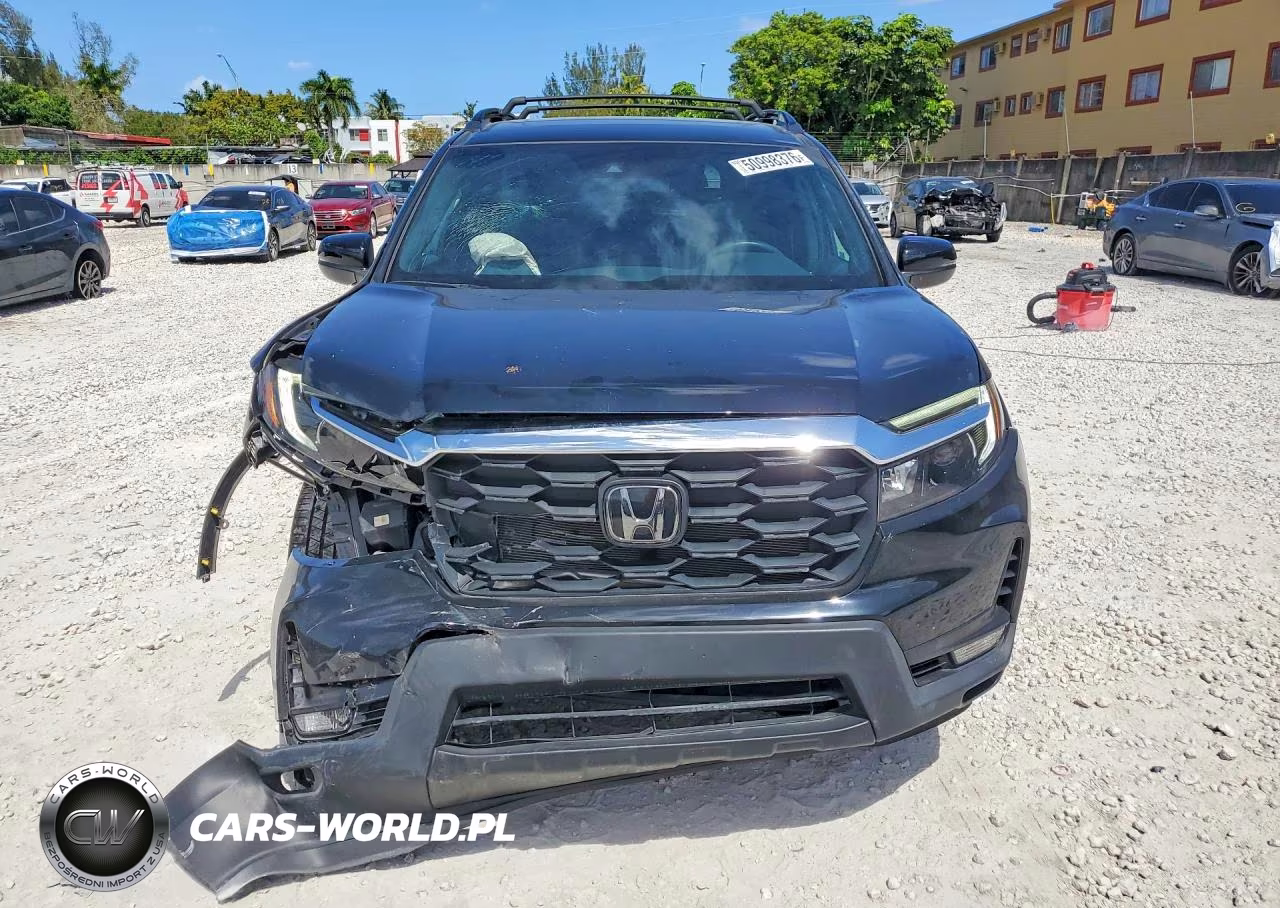 2024 Honda Passport Exl VIN:5FNYF8H59RB015580 - 5