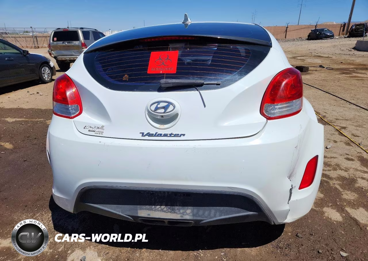 2016 Hyundai Veloster Base VIN:KMHTC6AD1GU275108 - 6