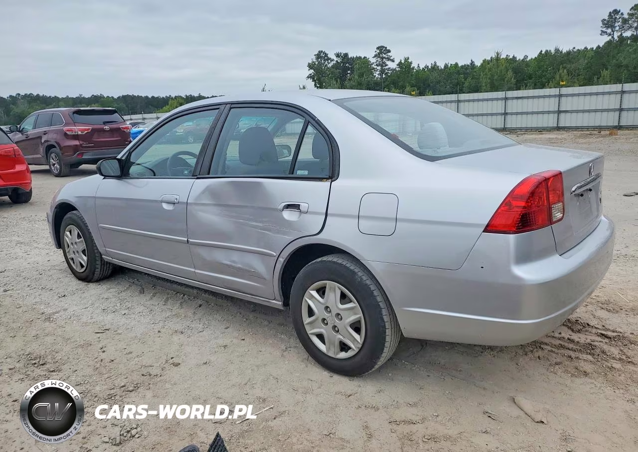 2003 Honda Civic Lx VIN:2HGES16553H618148 - 2