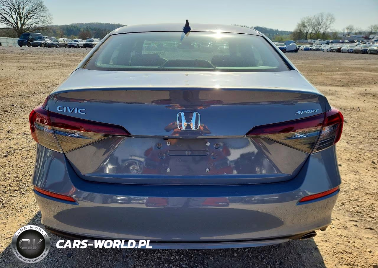 2025 Honda Civic Sport VIN:2HGFE2F54SH504318 - 6