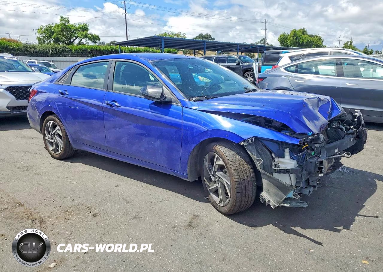2025 Hyundai Elantra Sel Sport VIN:KMHLM4DG0SU916636 - 4