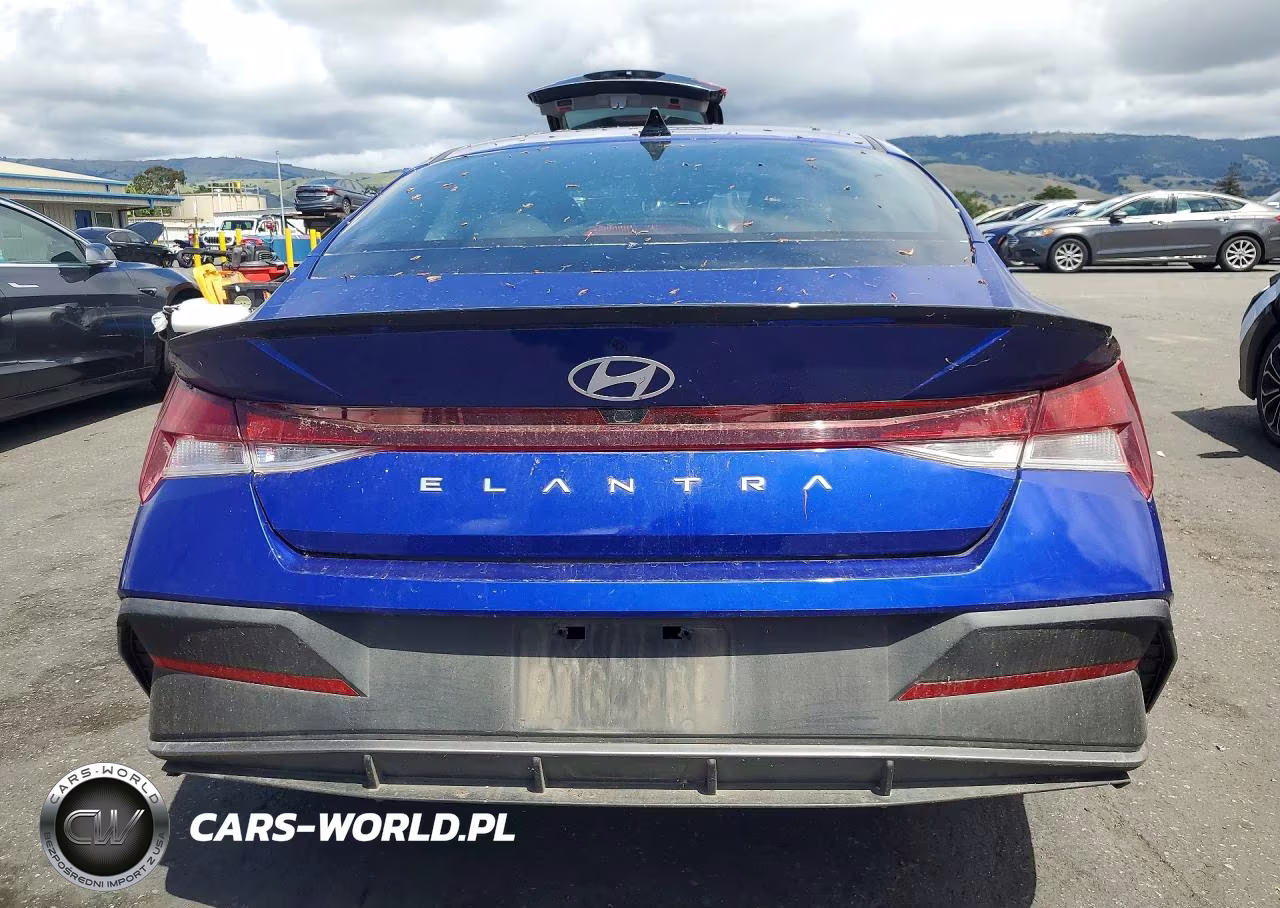 2025 Hyundai Elantra Sel Sport VIN:KMHLM4DG0SU916636 - 6