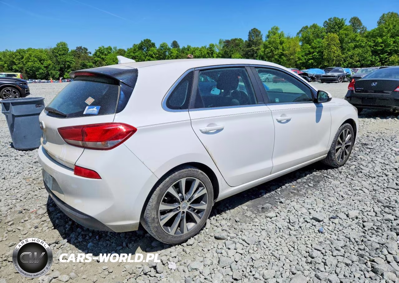 2018 Hyundai Elantra Gt Base VIN:KMHH35LE7JU013493 - 3